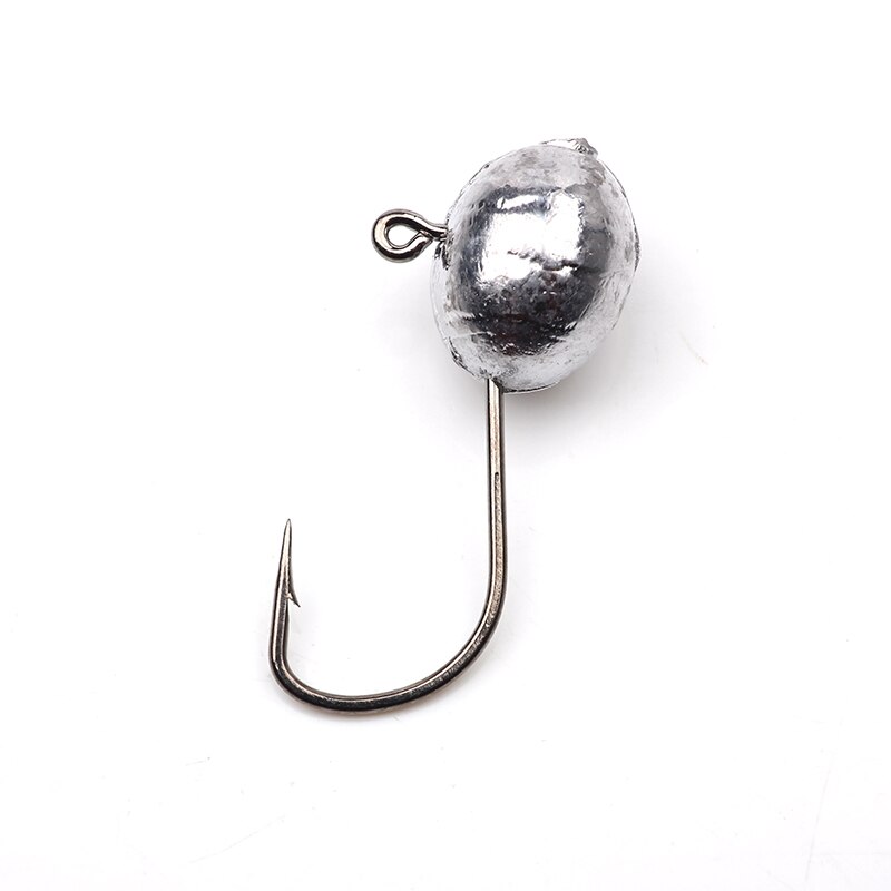 Rompin 10 Pcs Bag 2g 3g 4g 5g Micro Small Crank Jig Head Hook Fishing ...