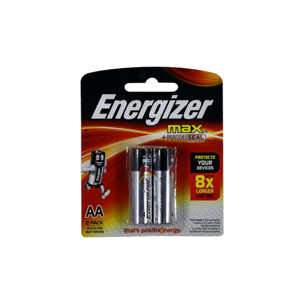 Energizer Max AA Alkaline Battery 2 Pieces Shopee Philippines
