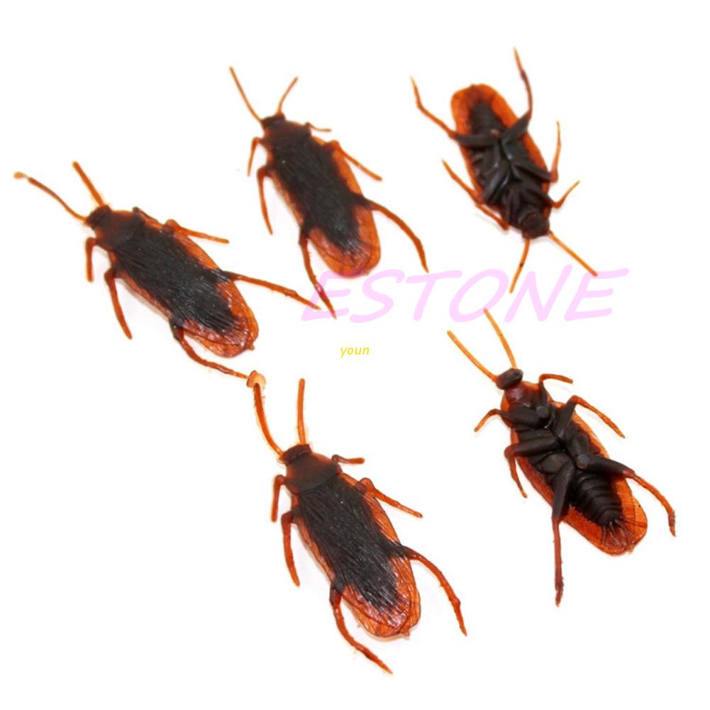youn POP FAKE COCKROACH PRANK FUN JOKE TRICK KIDS INSECT BUG BEST GIFT ...