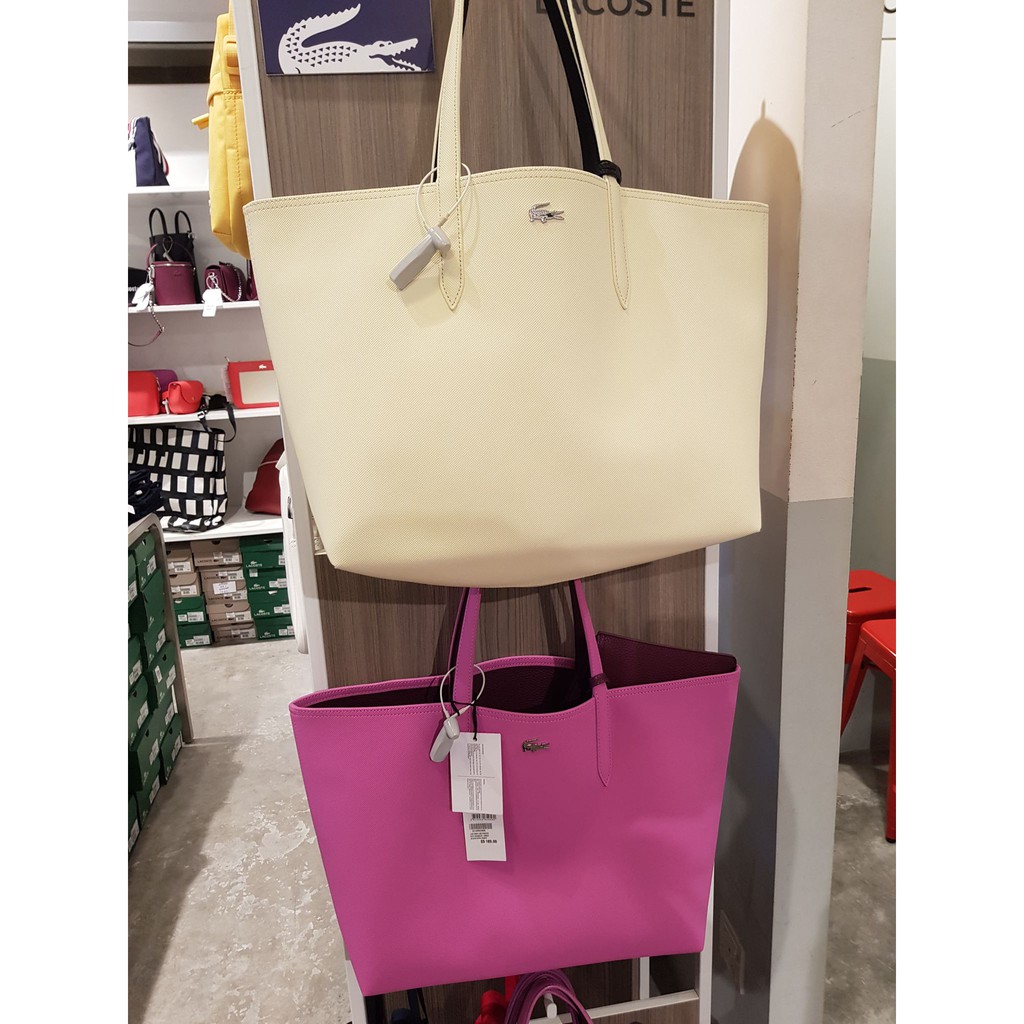 Lacoste tote bag large hot sale