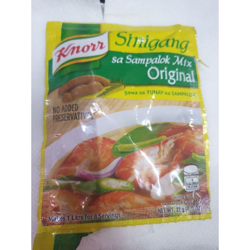 Knorr Sinigang Mix Originalisdawith Gabi Shopee Philippines