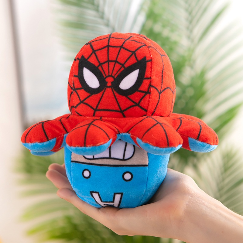 Marvel Spiderman Peluche Pulpo Reversible Spiderman Pulpito