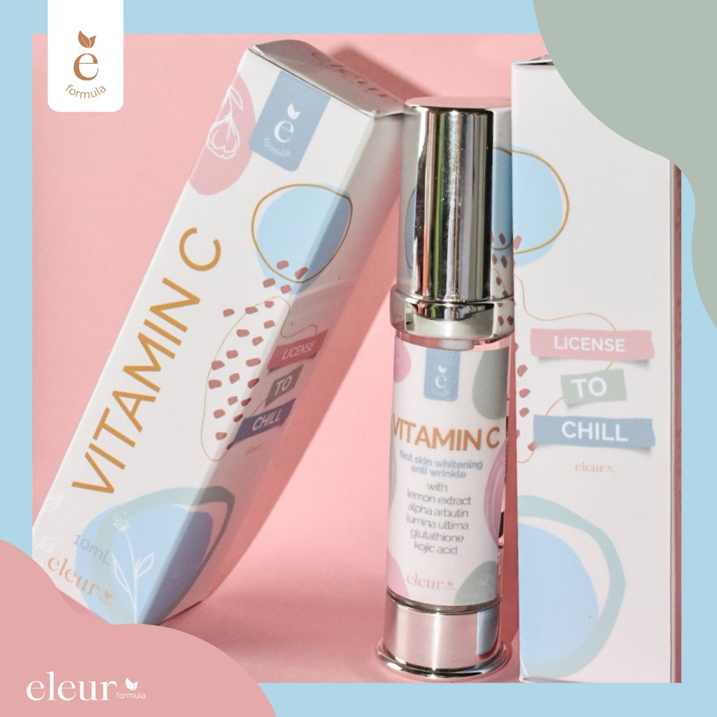 Eleur Formula Vitamin C Sleeping Mask Serum (10 mL) Shopee Philippines