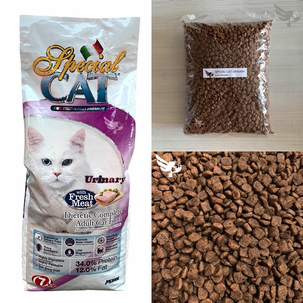 Monge Special Cat Urinary 1kg - Dietetic Complete Adult Cat Food - Cat ...