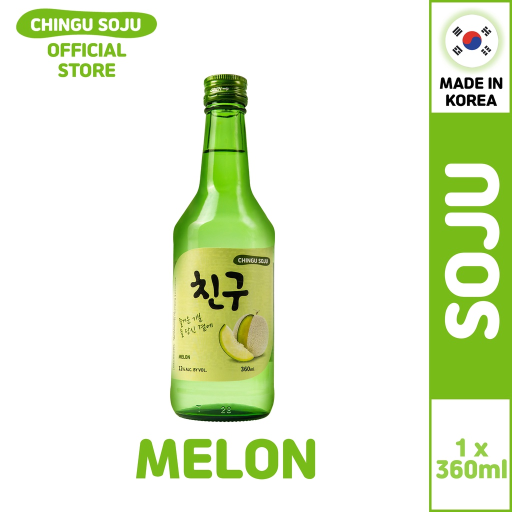 Chingu Soju Melon 360ml Shopee Philippines