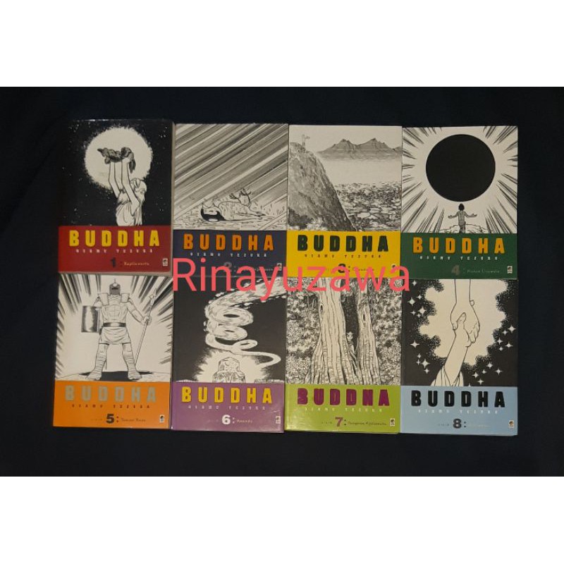 Buddha Comics 1-8 End By Osamu Tezuka (Used Comics) | Shopee Philippines