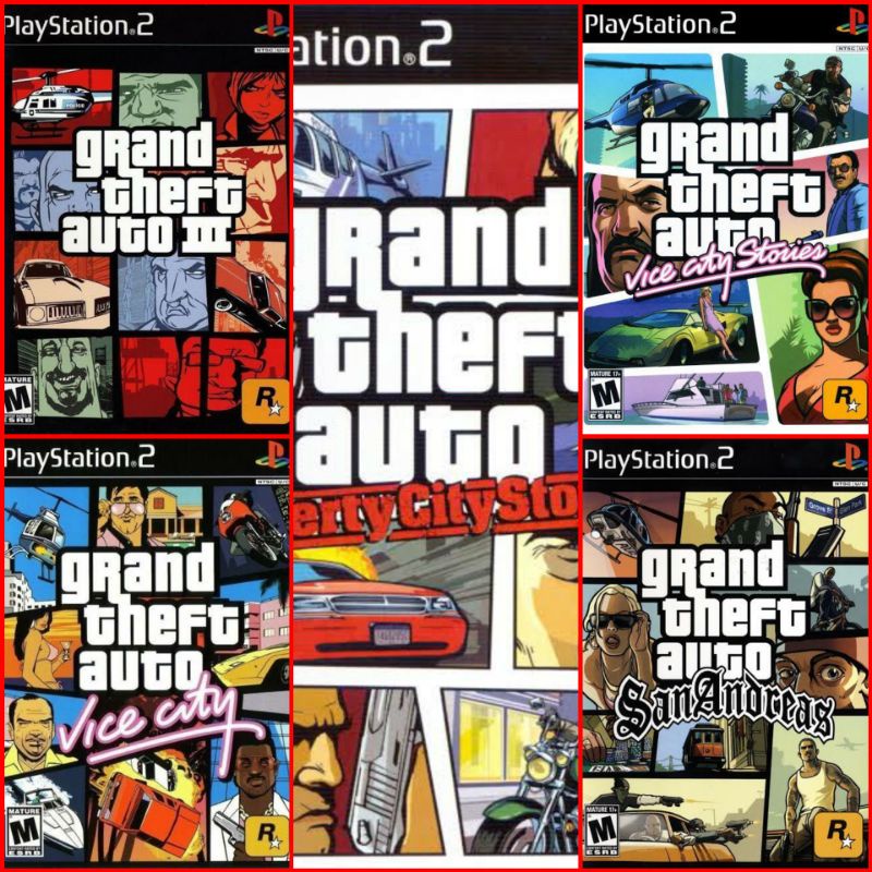 PS2 PlayStation 2 Games Grand Theft Auto GTA Series PABASA PO NG INFO