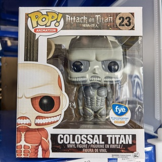 Funko pop attack on titan store colossal titan