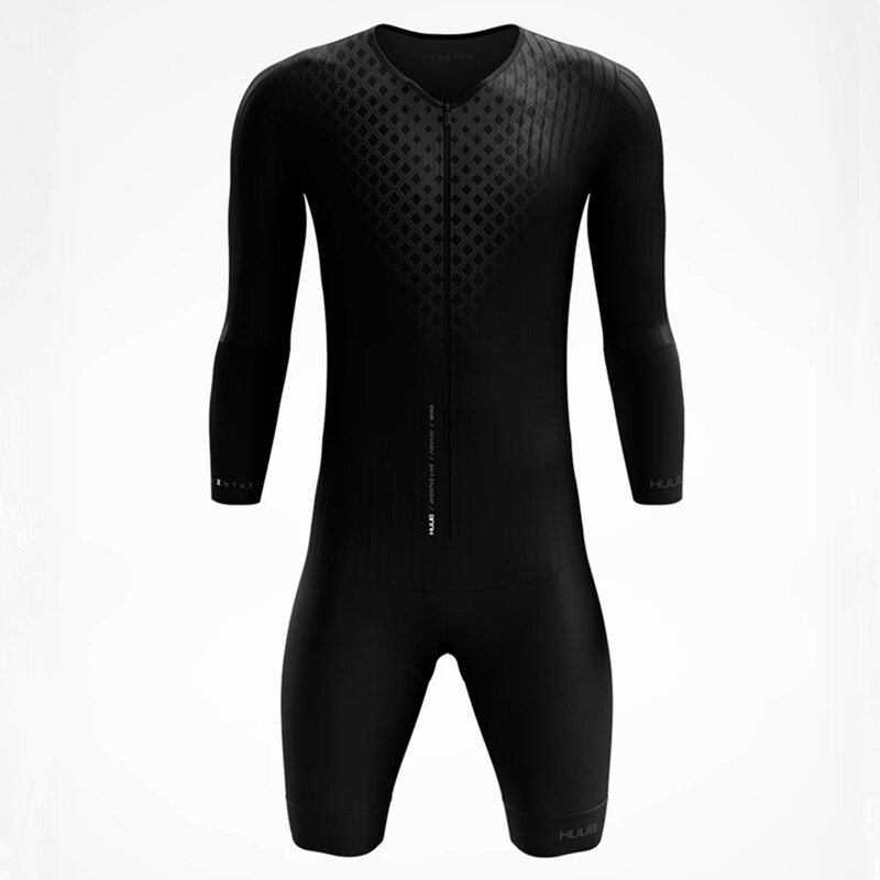 HUUB black jumpsuit Long sleeve shorts bike suit 2020 Men cycling