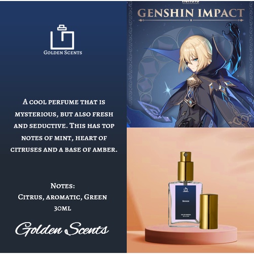 Genshin Impact Perfume Collection Part Four Shopee Philippines