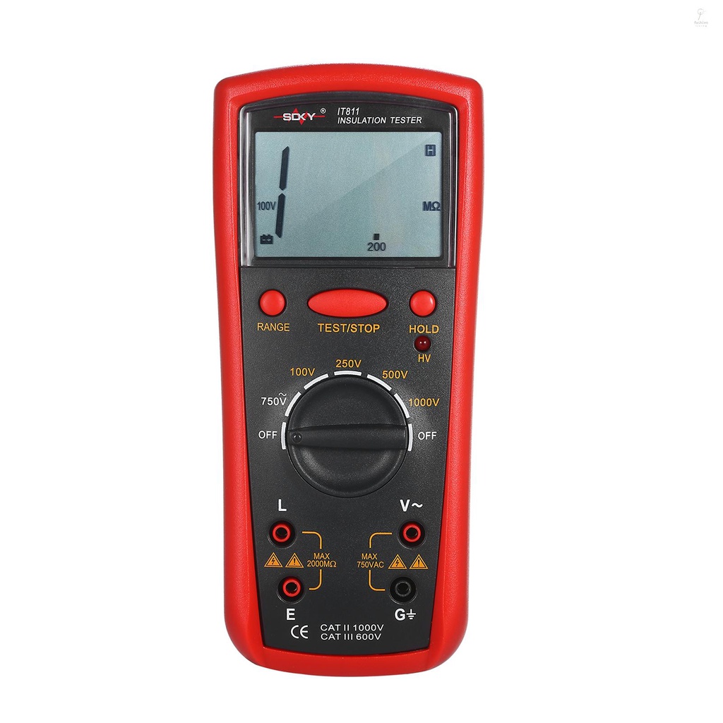 FLP Insulation Resistance Meter Digital Ohmmeter Handheld Insulation