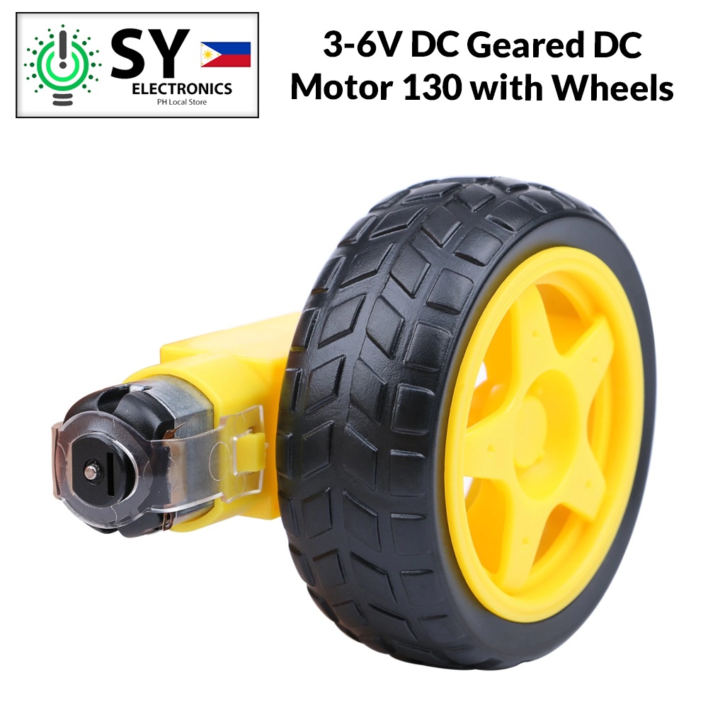 Dc Motor With Wheels
