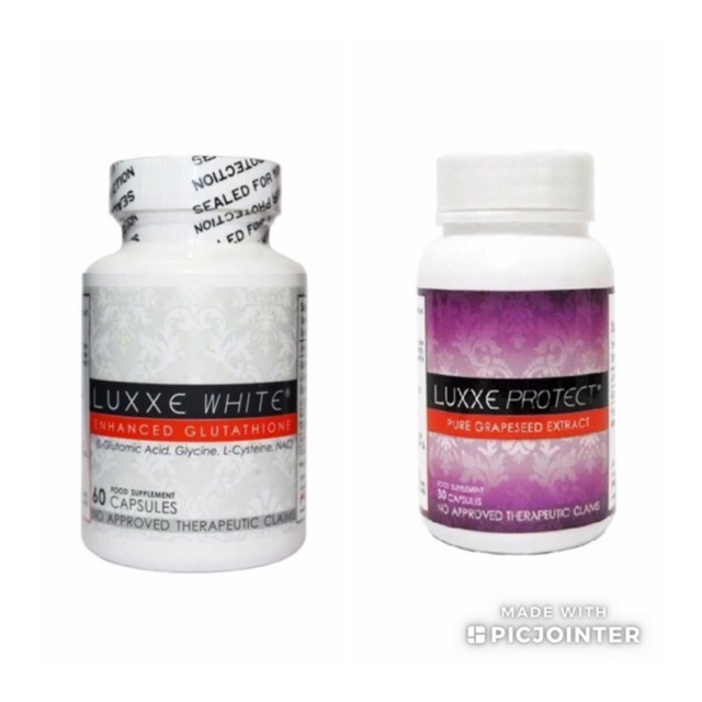 LUXXE WHITE & LUXXE PROTECT COMBO | Shopee Philippines