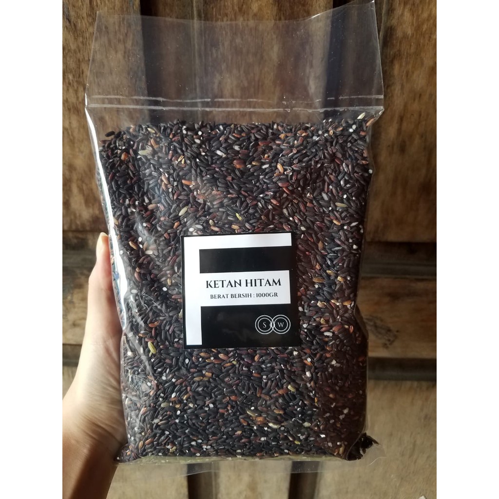 Delicious Black Sticky Rice (1000 gr) / Black Sticky Rice / Original ...