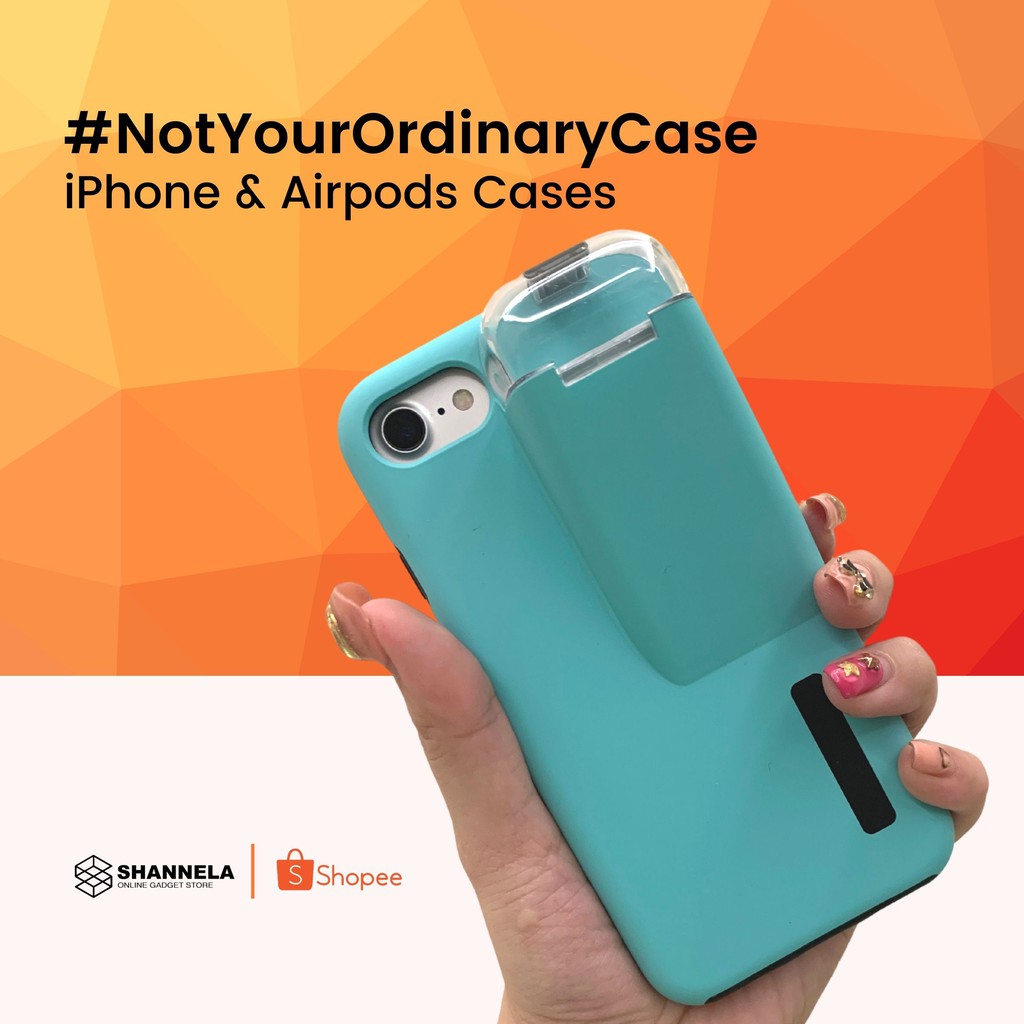 Case with Built In Airpods 2 Charging Case for iPhone 6 6s 6sp 7