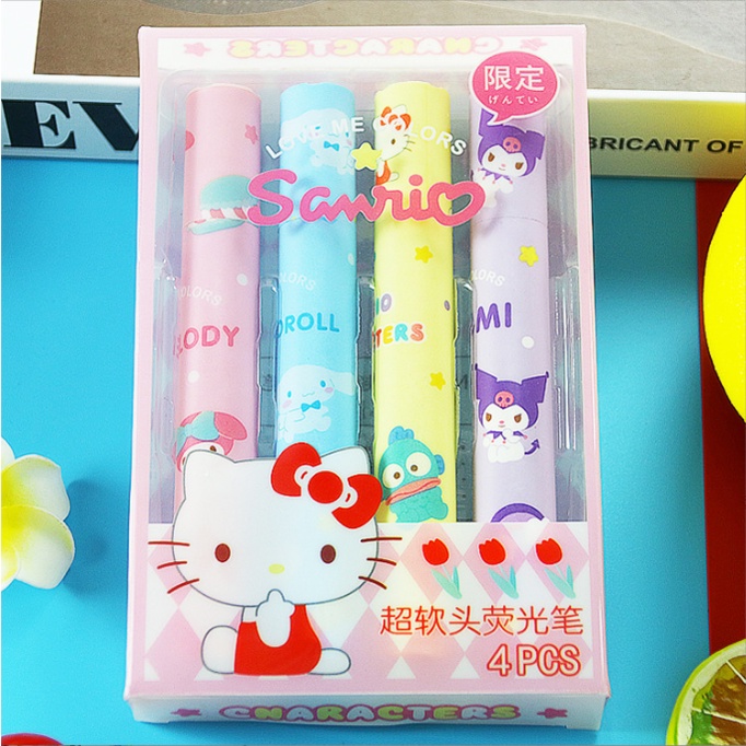 1pc Japanese Sanrio Large-Capacity highlighter cinnamonroll highlighter ...