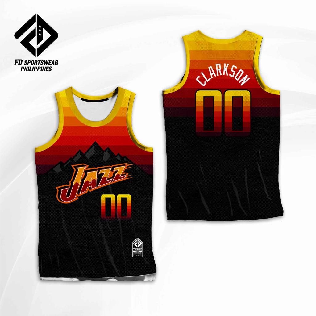 Utah jazz hot sale jersey sublimation