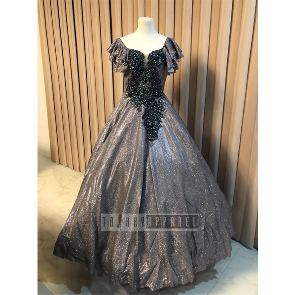 Ivory/Green Vintage Fashion One Shoulder Exquisite Beaded Long Chiffon Ball Gown Birthday Party Dress Cocktail Party Dress Classy Evening Dress Classy Prom Dress