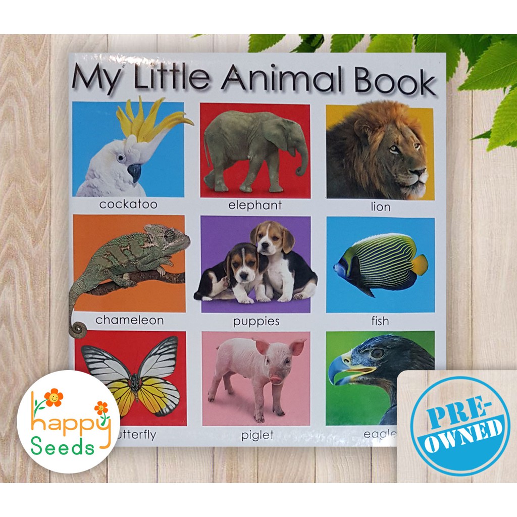 My Little Animal Book Children's Book, for ages 0, 1, 2, 3, 4
