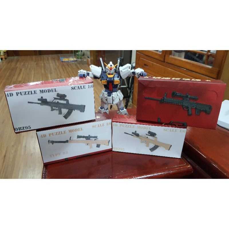 Moderns Weapons 1/6 Scale Miniature Model for Fig 1/6 MG 1/100 (4D