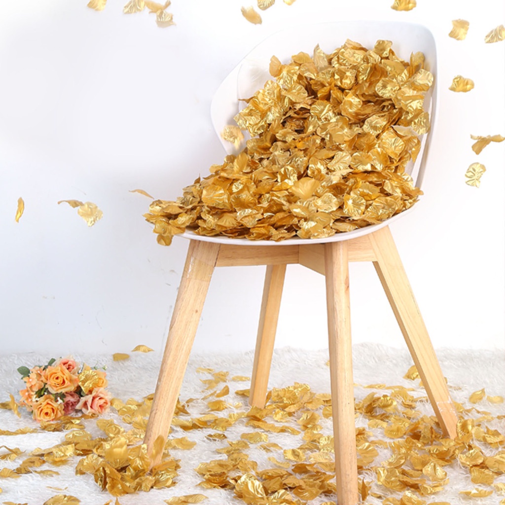 EPAY 1000pcs Artificial Flowers Silk Rose Petals Valentine's Day ...