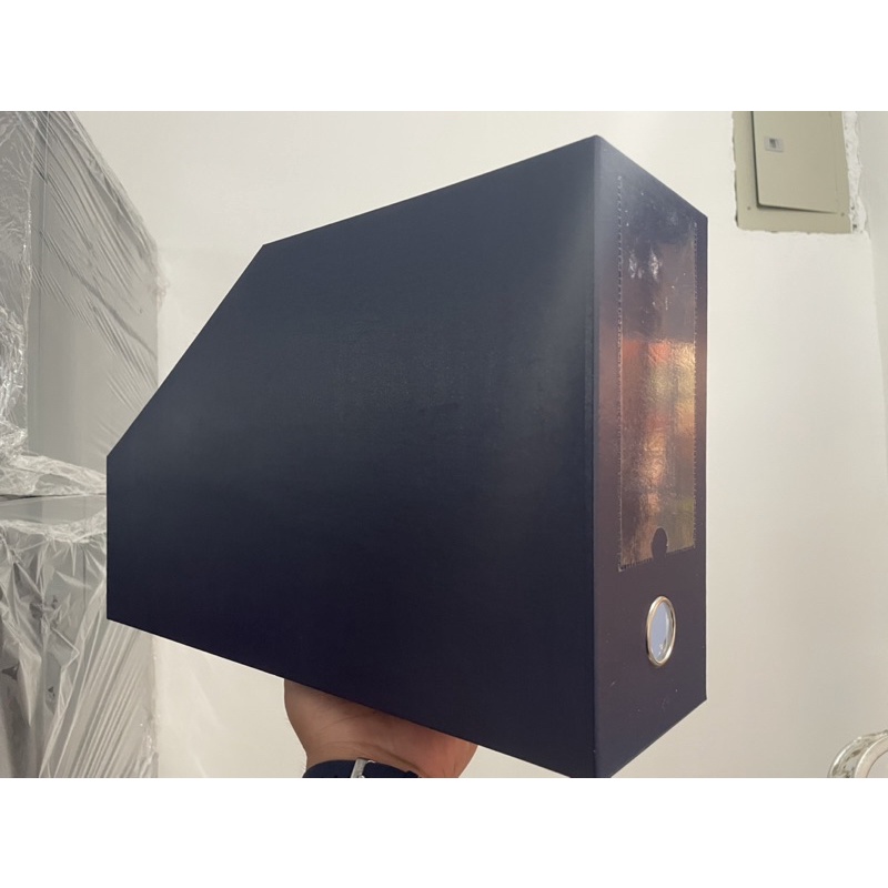 DATA FILE BOX/BOX FILE/MAGAZINE BOX MADE OF CHIPBOARD /paki basa po ng ...