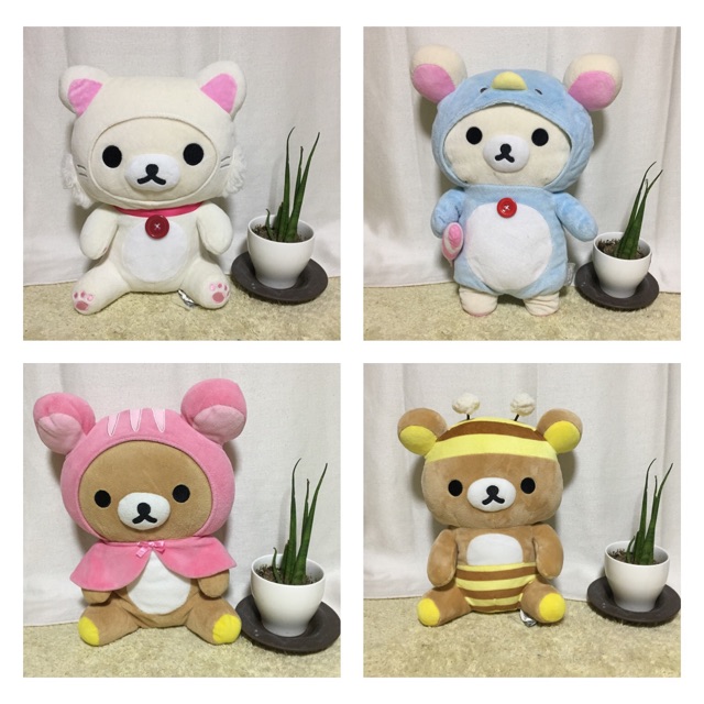 Rilakkuma, Korilakkuma & Kiiroitori Shopee Philippines