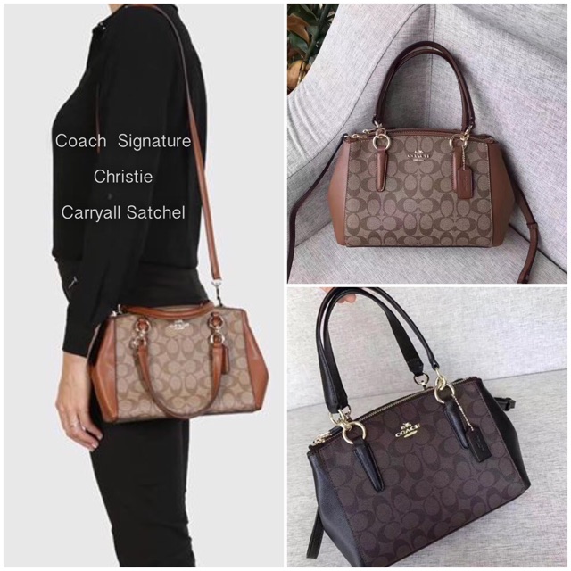 Coach on sale christie carryall