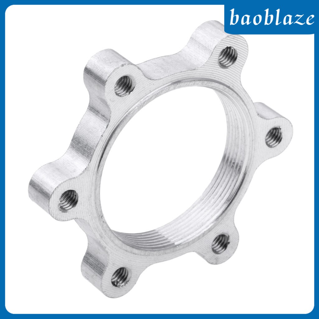 Freewheel Threaded Hubs Disk Brake Rotor 6 Bolts Flange Adapter