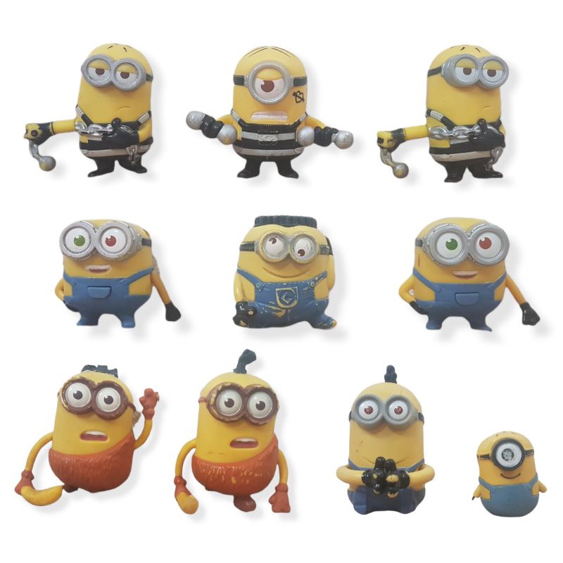 Assorted Minions McDonald's Happy Meal Collectible Toys Bundle Set ...