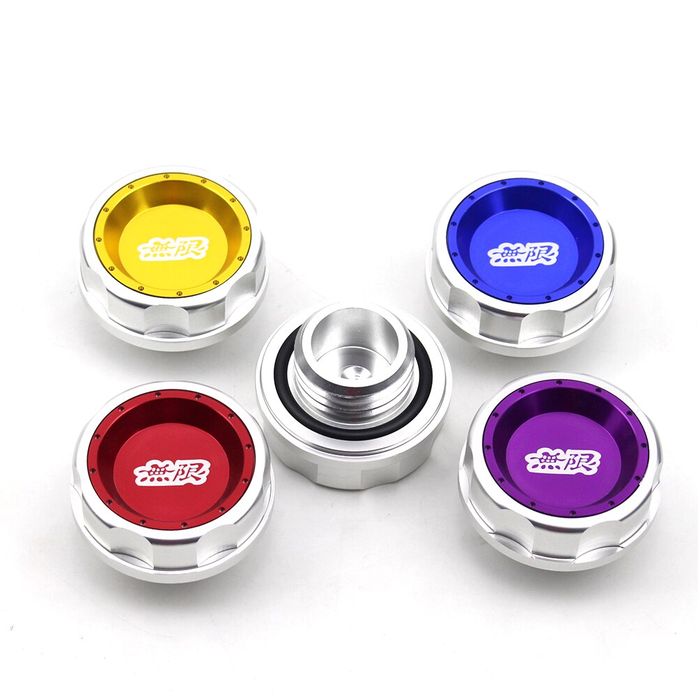 Mugen Aluminum Racing Engine Oil Cap Oil Fuel Filler Tank Cover Cap For