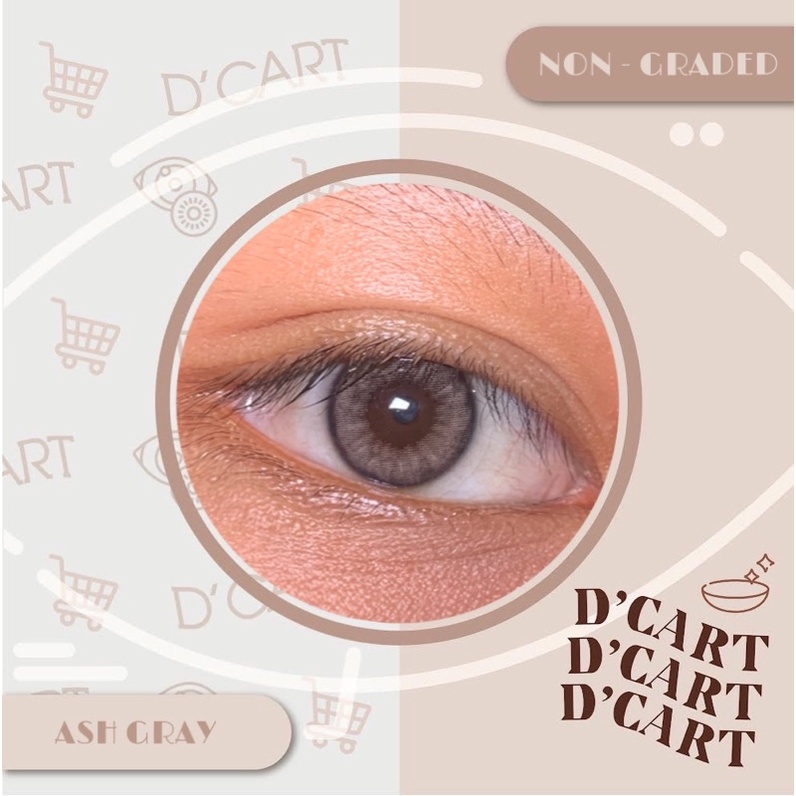 Ash Gray Contact Lenses D'cartPh Shopee Philippines