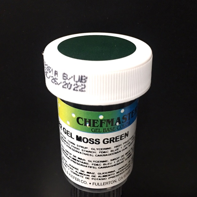 Chefmaster Gel Food Color Moss Green 1oz - 12-2024 | Shopee Philippines