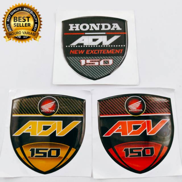 Honda adv 150 logo embossed emblem BEST QUALITY TER | Shopee Philippines