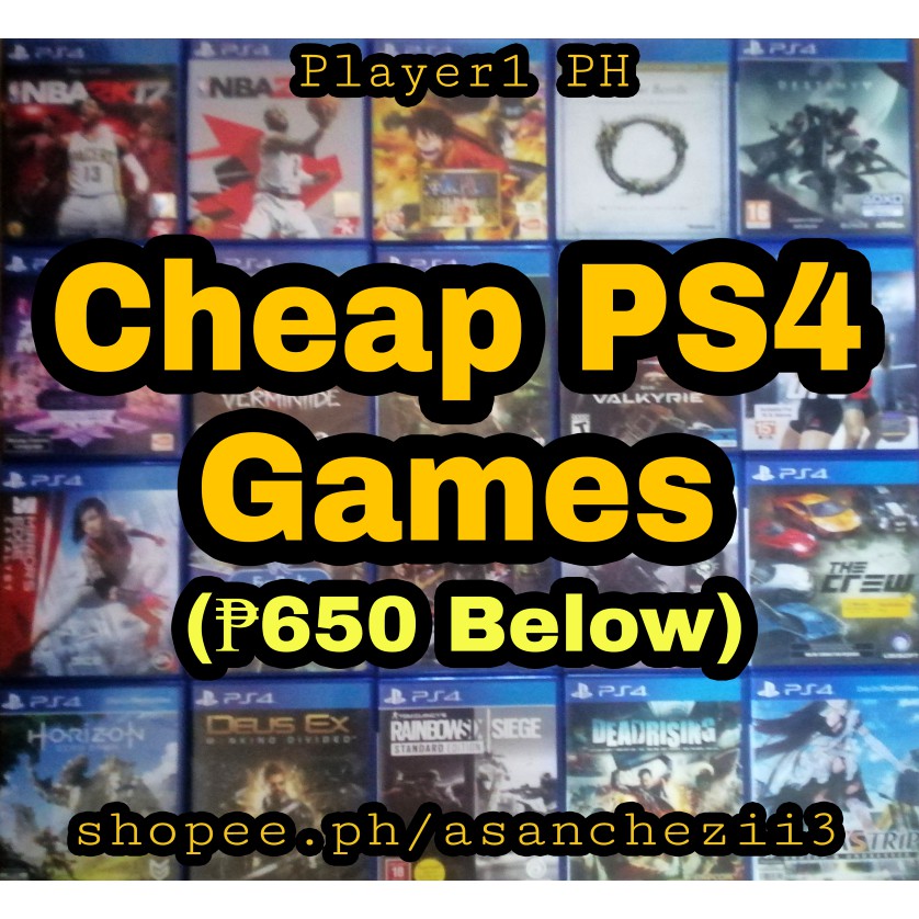 Cheap ps4 sale games for sale