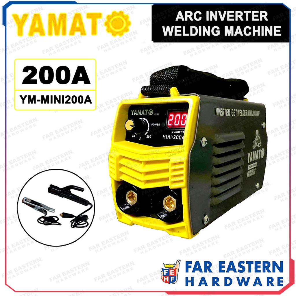 YAMATO Inverter Welding Machine Mini 200A Shopee Philippines