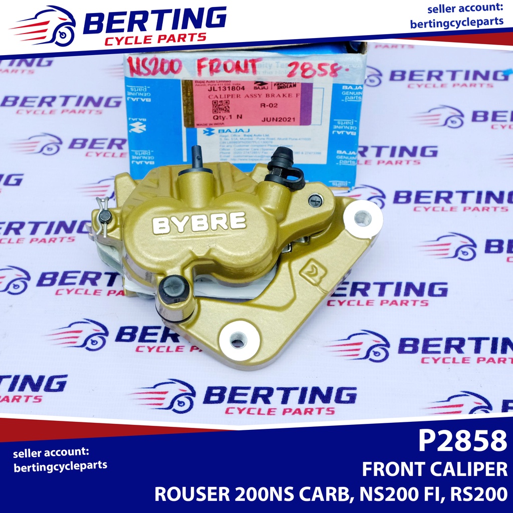 CALIPER ASSEMBLY FRONT Rouser NS200 200NS RS200 Genuine JL131804