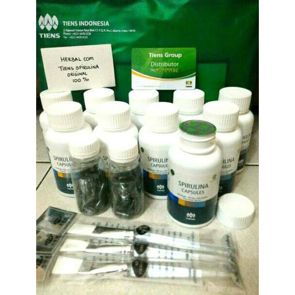 Tiens Spirulina Mask Original Retail Package / Acne Medication & Black