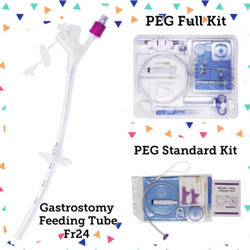 PEG Tube Pull type Gastrostomy Tube Kit | Shopee Philippines