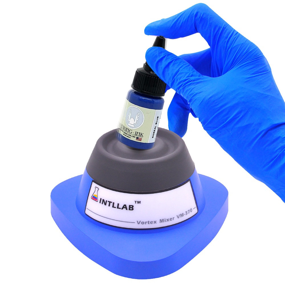 INTLLAB Lab Vortex Mixer Mini Adjustable Speed Ink Shaker Orbital