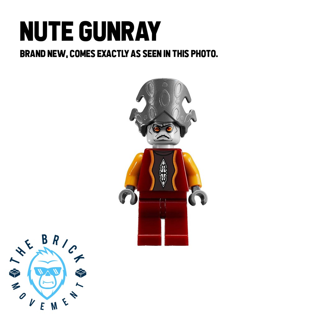 Nute gunray minifigure hotsell