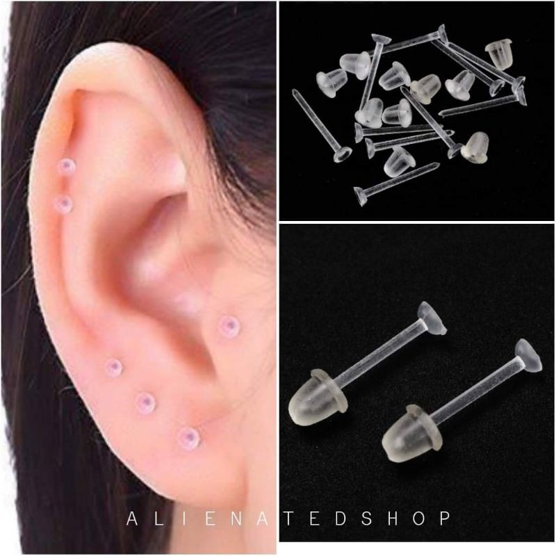 Retainer for ear on sale piercing