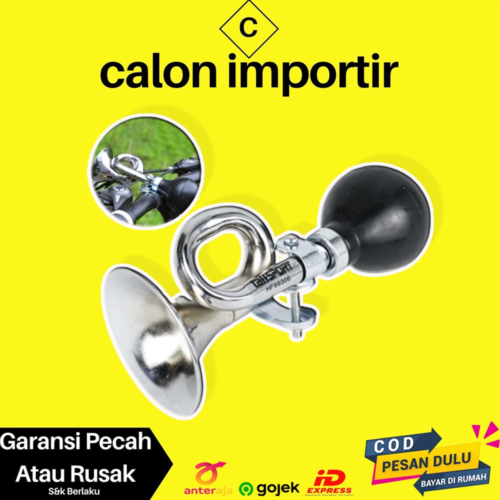 Ultra Loud Bicycle Horn Vintage Bike Bell Cycling Horn Somai Loud Sound