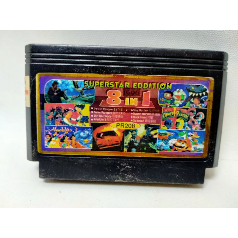 Game Cartridges Included 8 in 1 Games No Repeat Good Mario Shooting Car ...