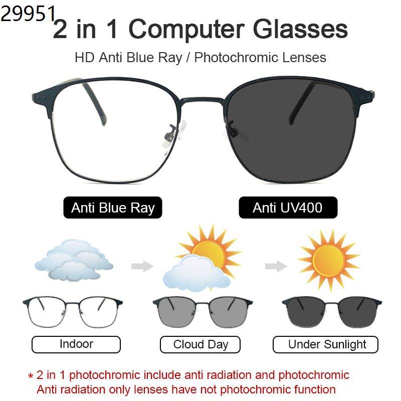 photochromic anti radiation glasses WEKOXO Anti Radiation Eye Glass For ...