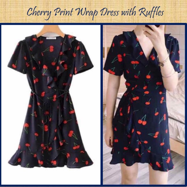 Shopee wrap outlet dress