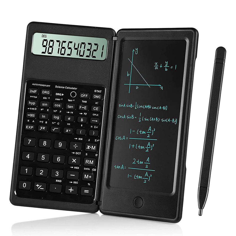 Digital Drawing Pad Foldable Desk Scientific Calculators Large Display