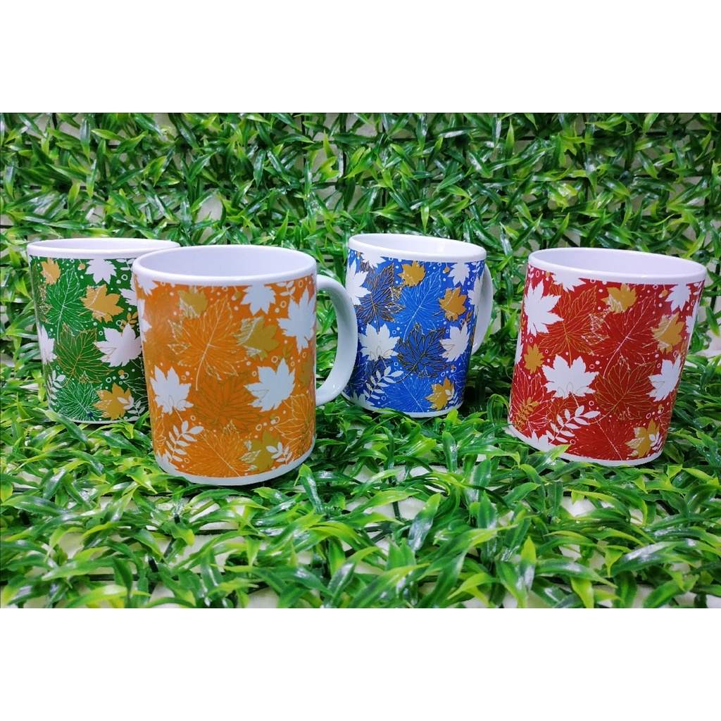 Home Goods Coffee Mug Assorted Design Personal Use or Gift Mugs Autumn Leaves Design M1 11oz