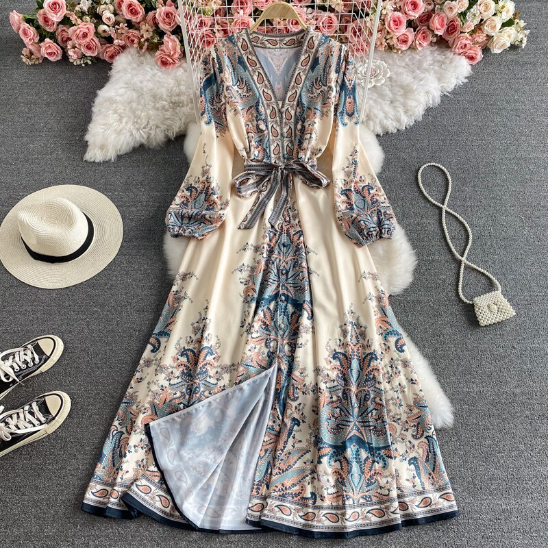 Boho cheap dress shopee