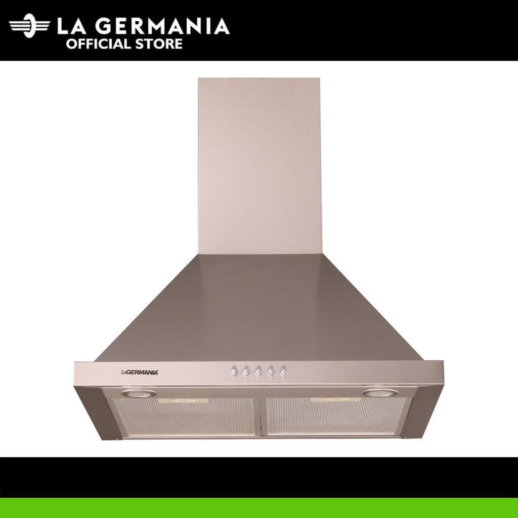 La Germania 60cm Chimney Hood H 33.6 Stainless Shopee Philippines